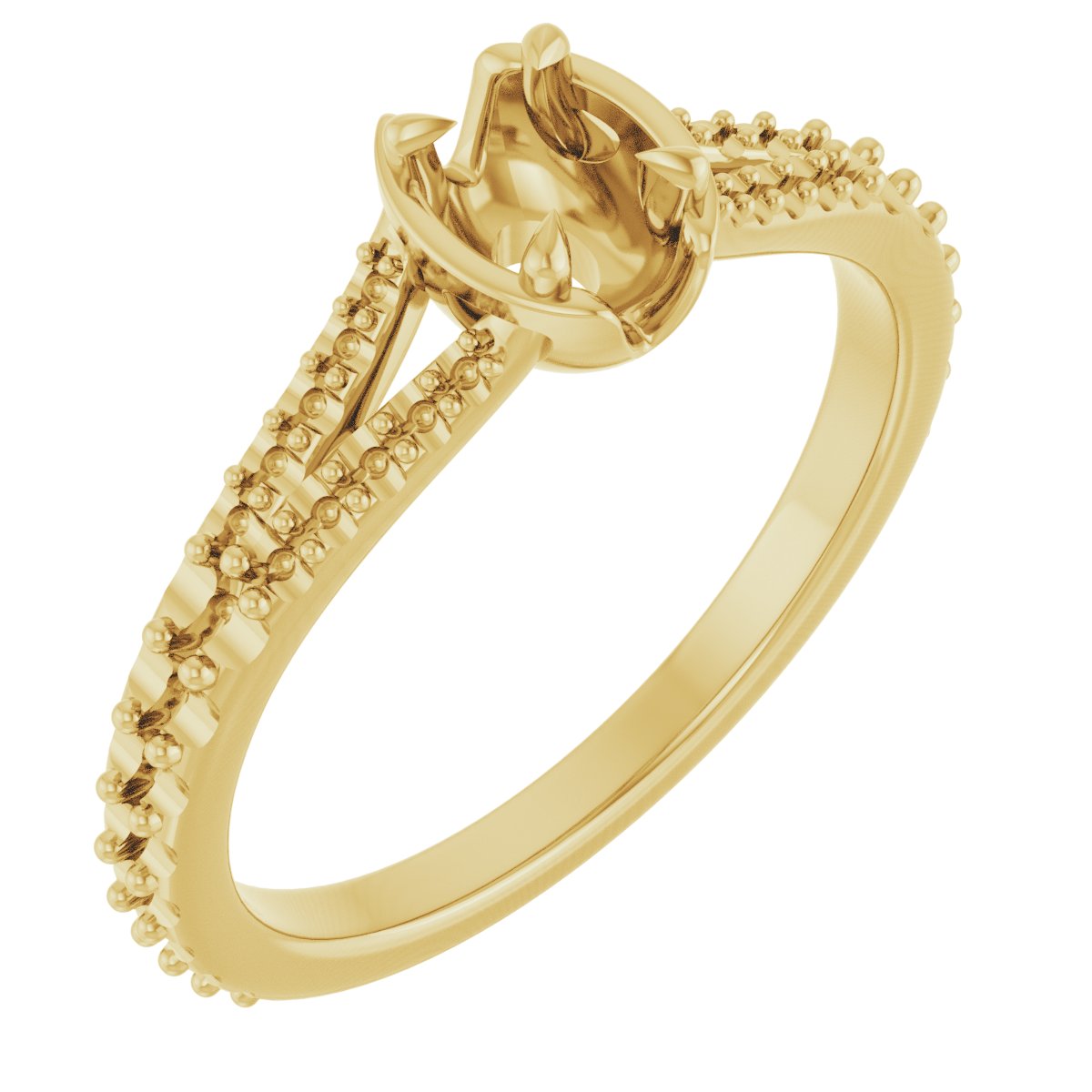 Claw-Prong Engagement Ring