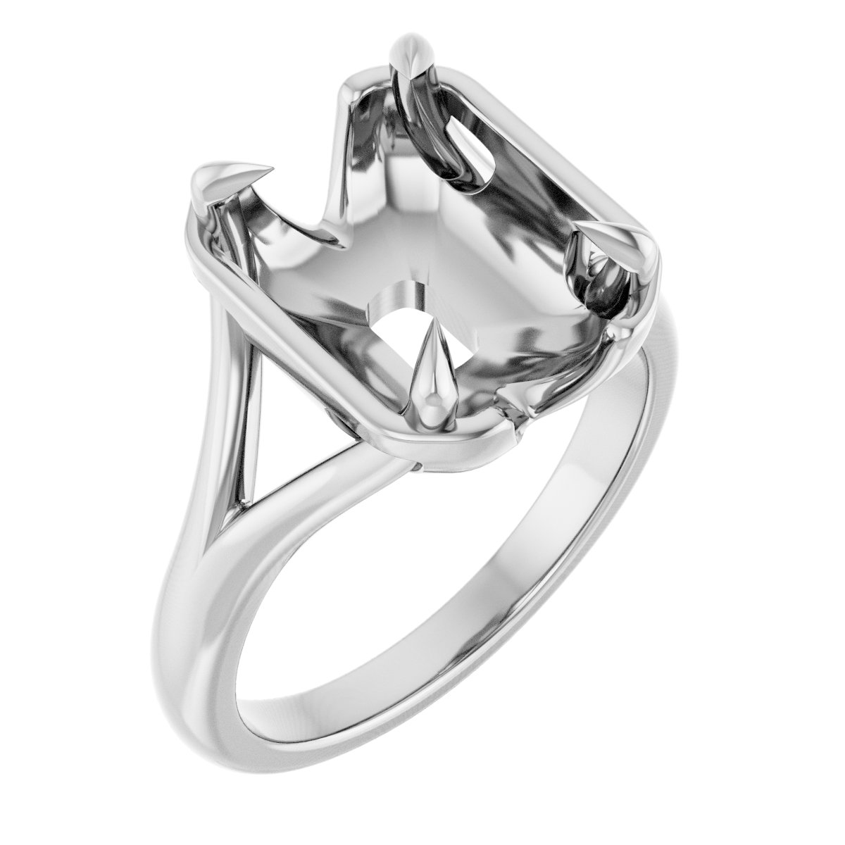 Claw-Prong Engagement Ring