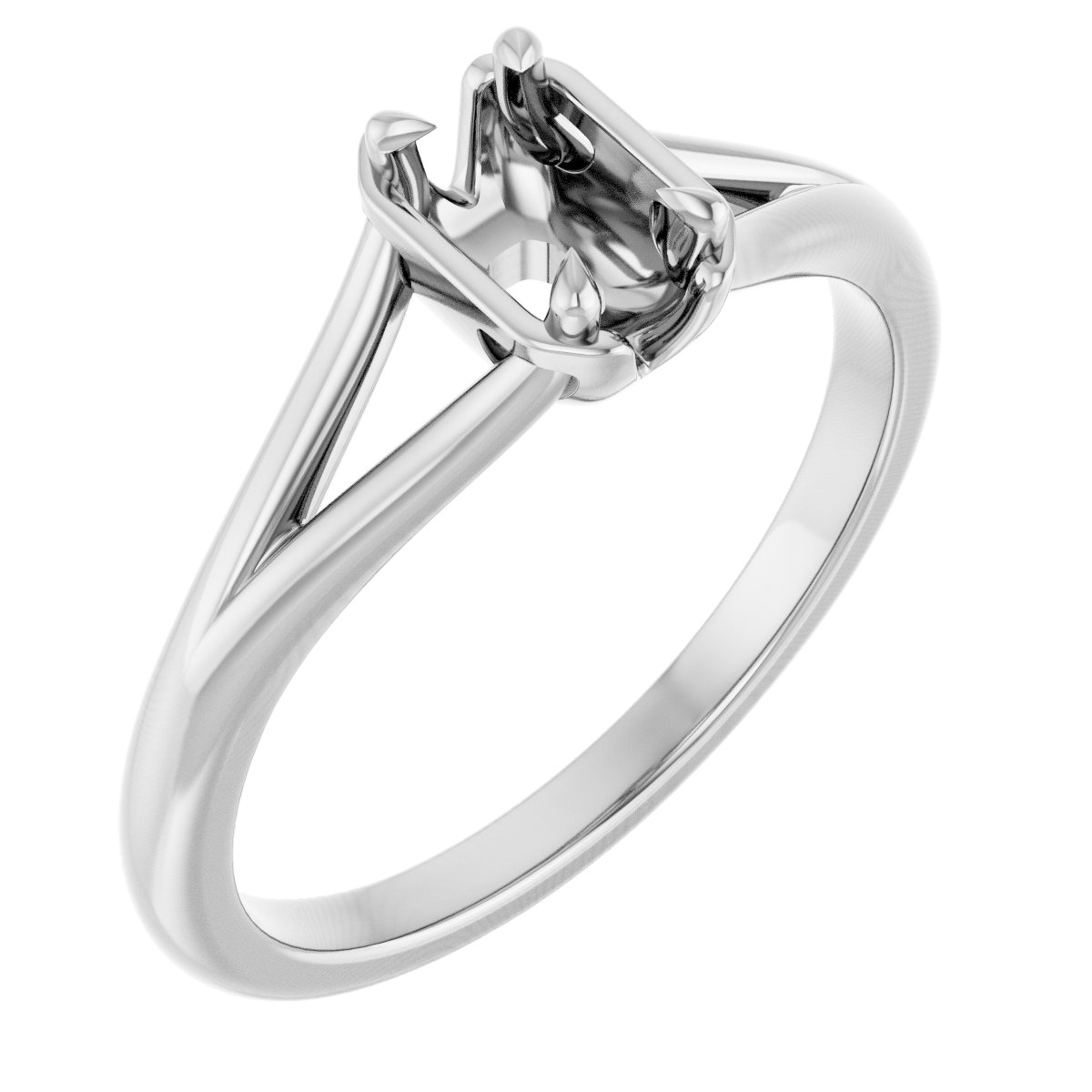 Claw-Prong Engagement Ring