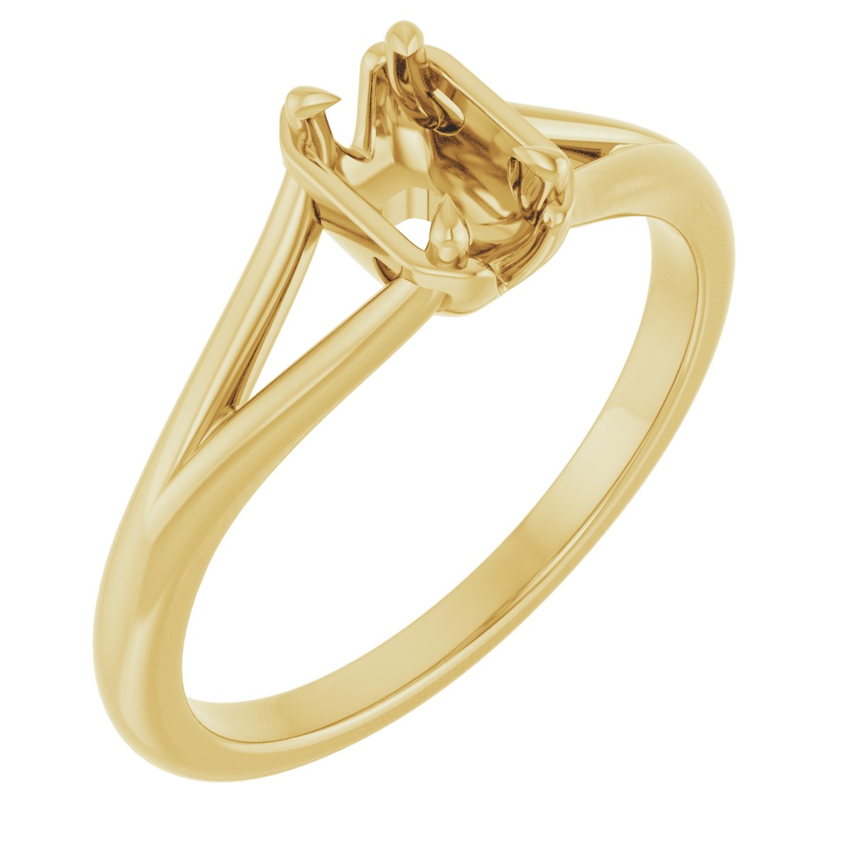 Claw-Prong Engagement Ring