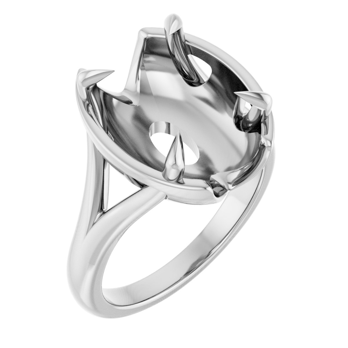 Claw-Prong Engagement Ring