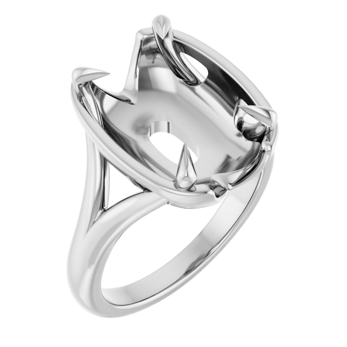 Claw-Prong Engagement Ring