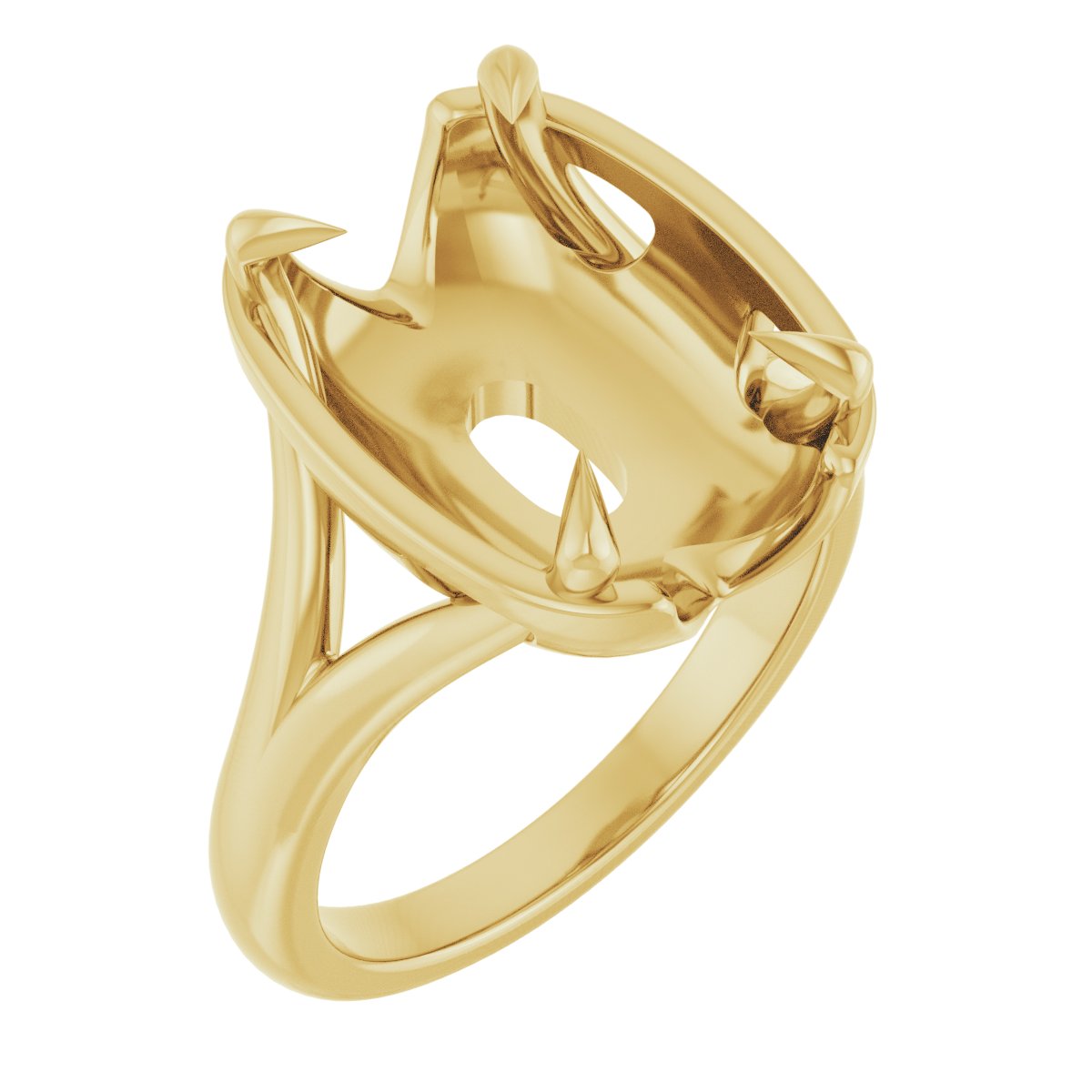 Claw-Prong Engagement Ring