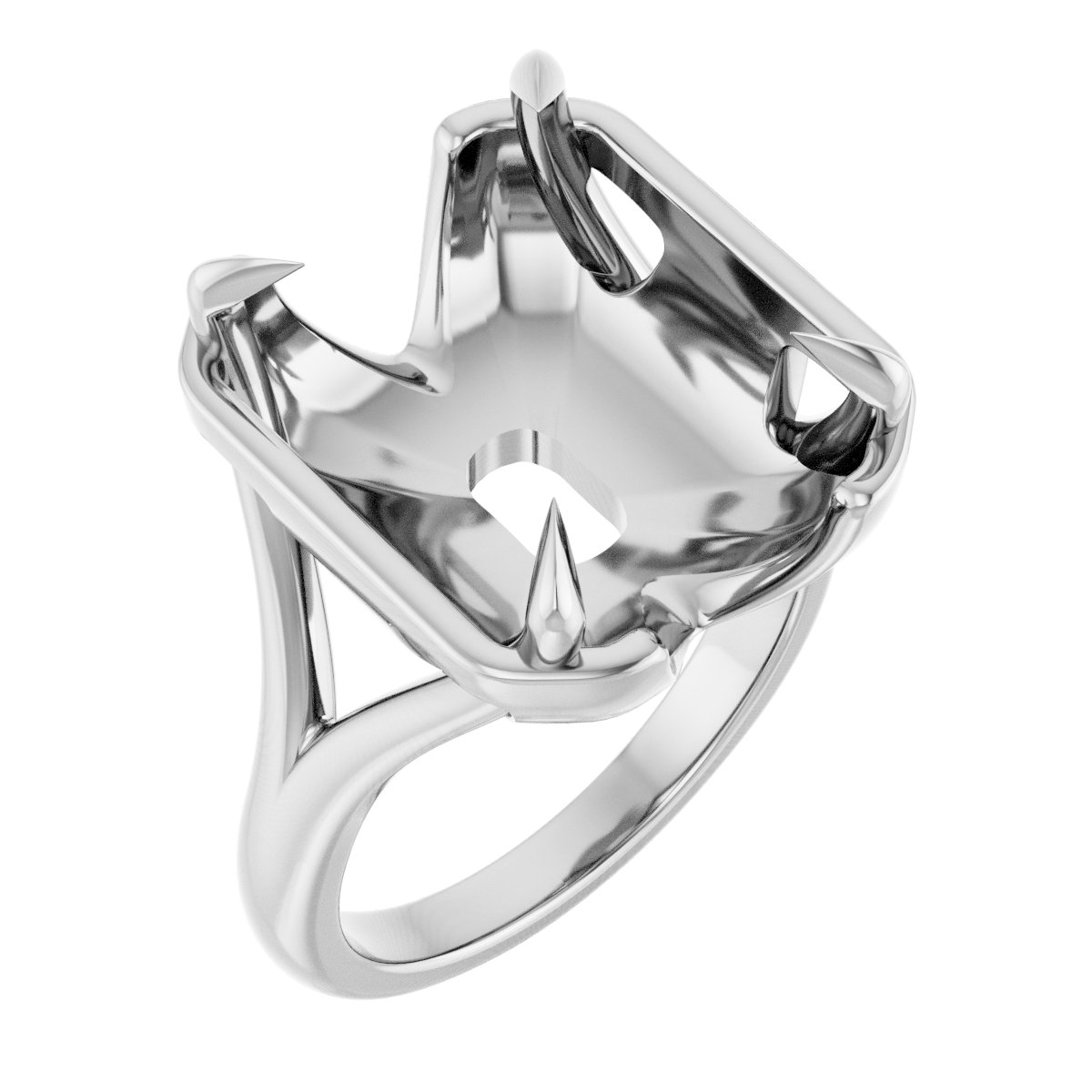 Claw-Prong Engagement Ring