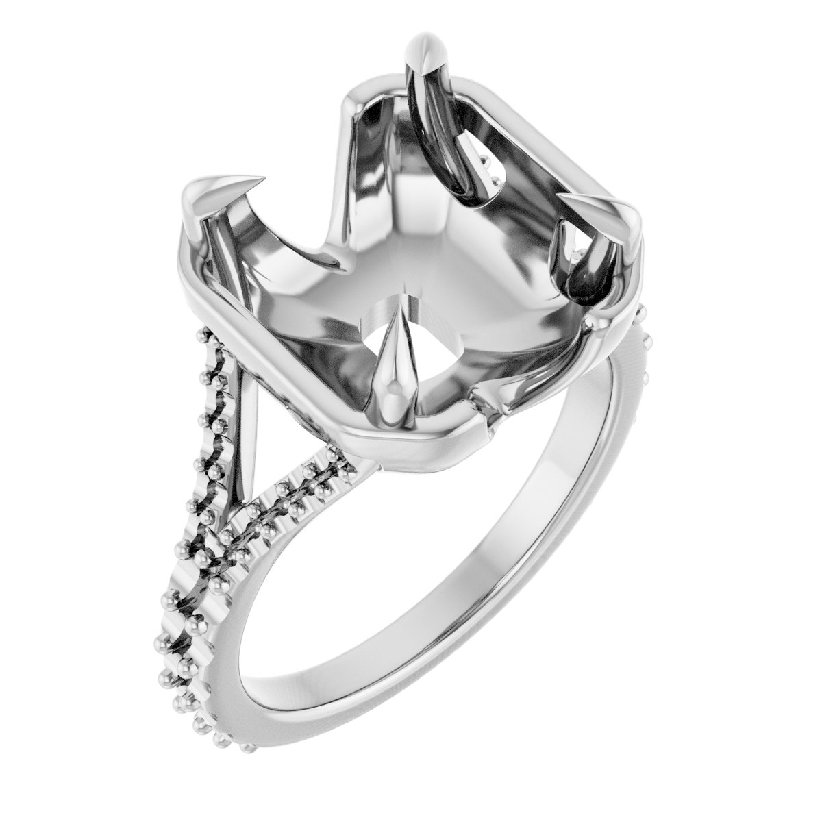 Claw-Prong Engagement Ring