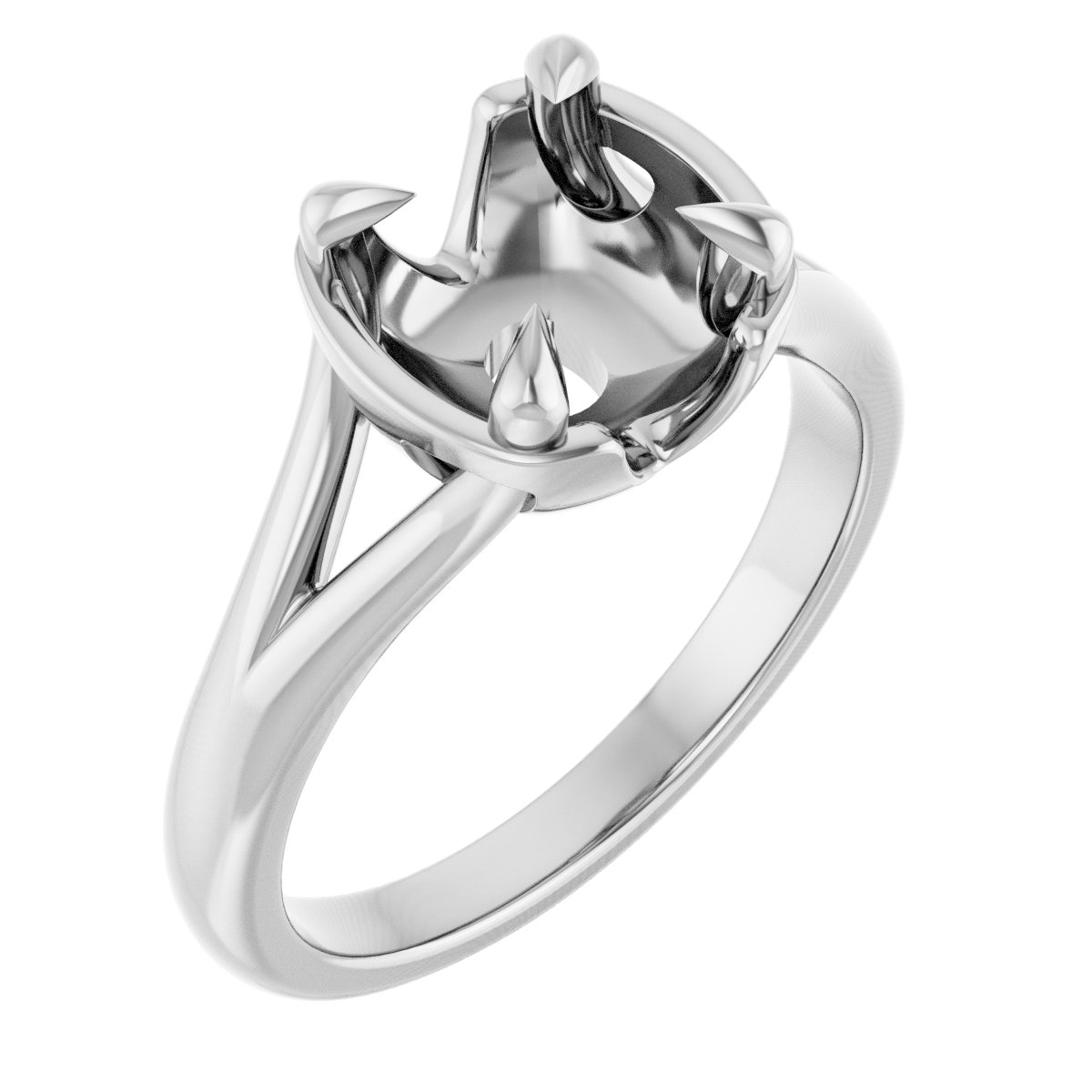 Claw-Prong Engagement Ring