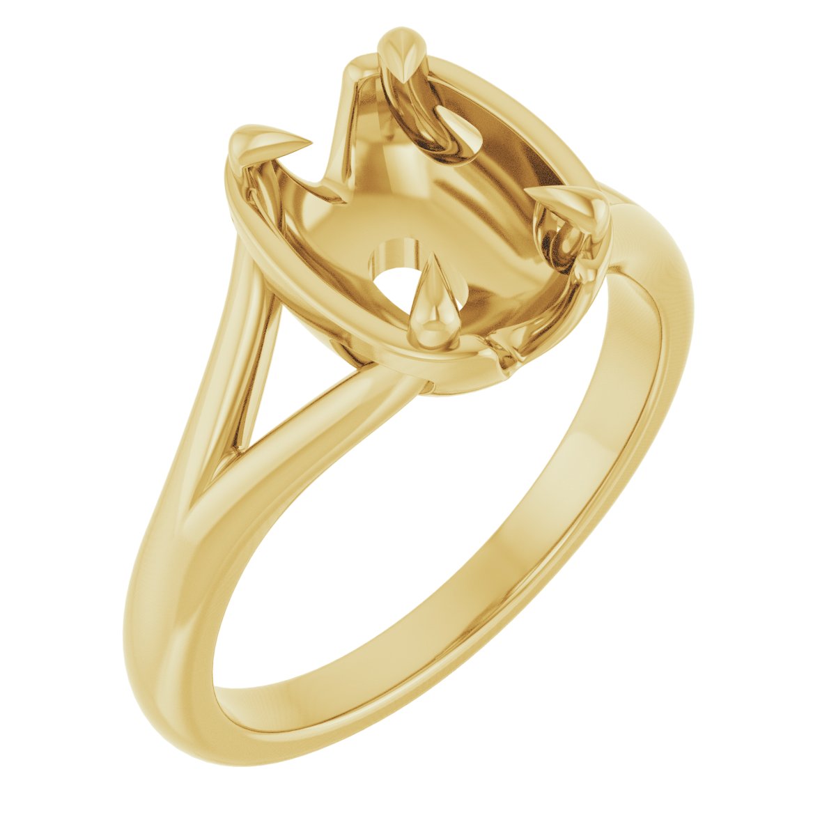 Claw-Prong Engagement Ring