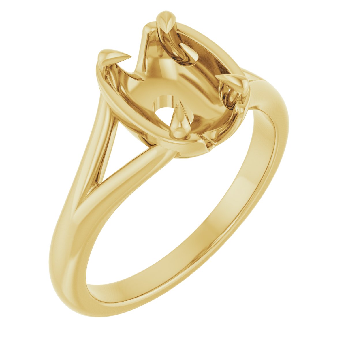 Claw-Prong Engagement Ring
