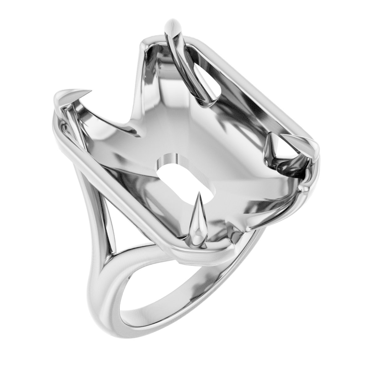 Claw-Prong Engagement Ring