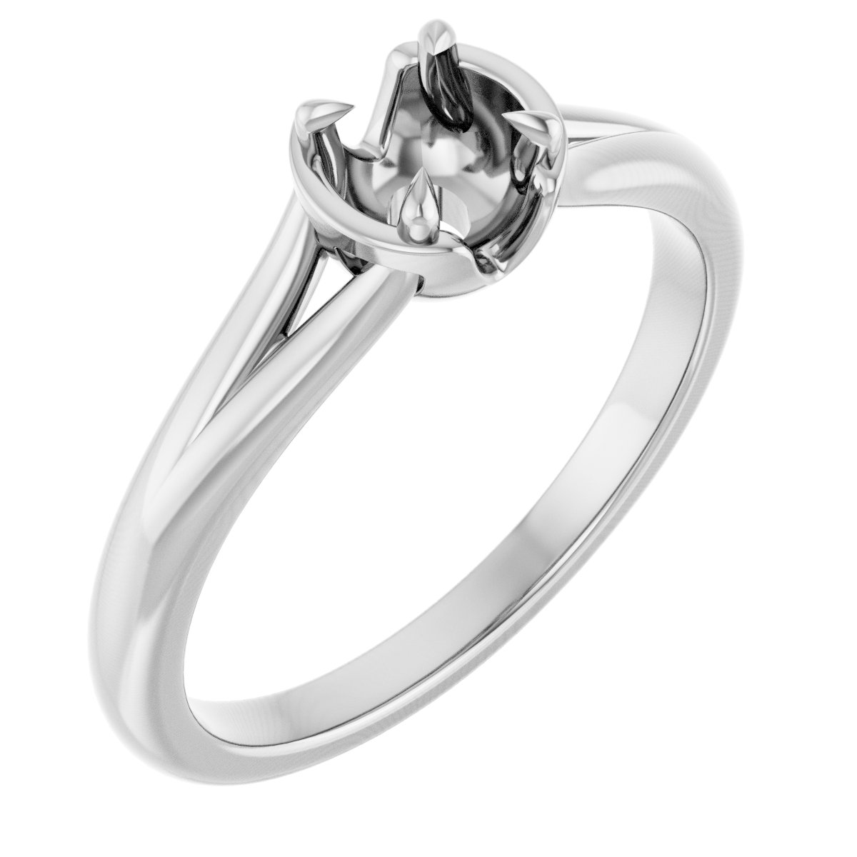 Claw-Prong Engagement Ring