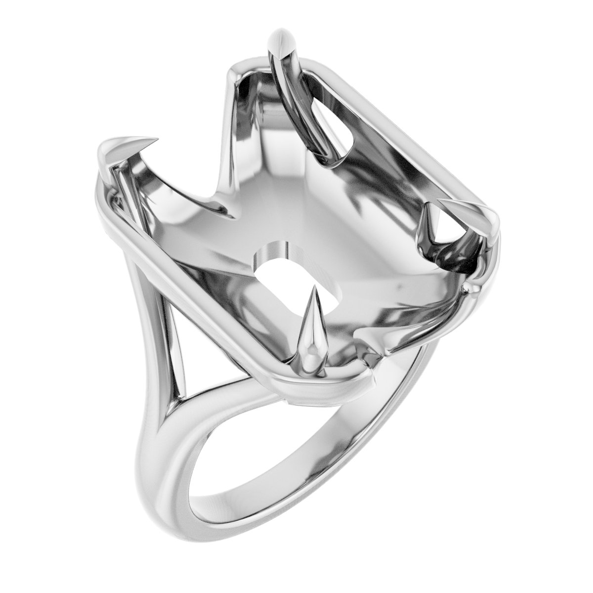 Claw-Prong Engagement Ring