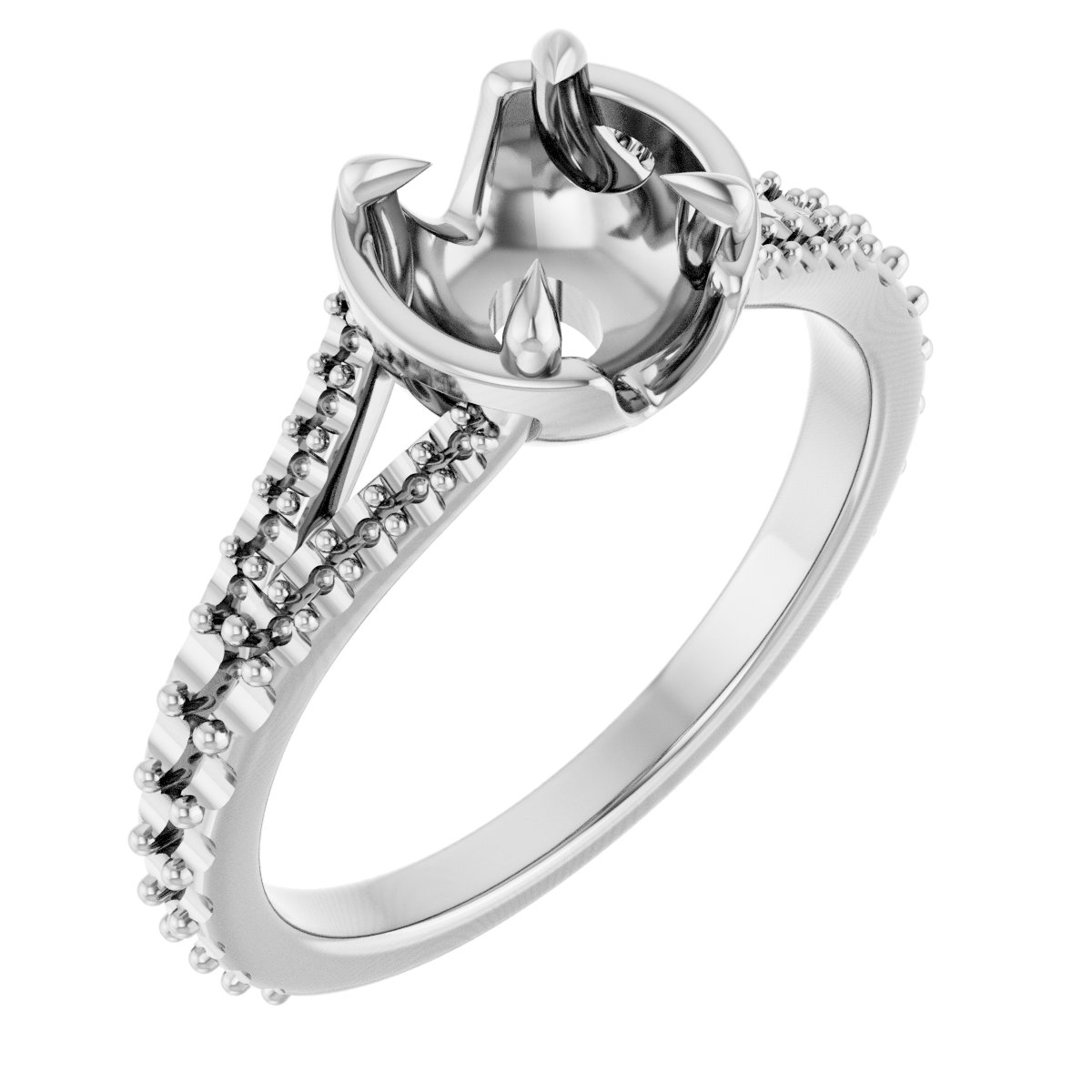 Claw-Prong Engagement Ring