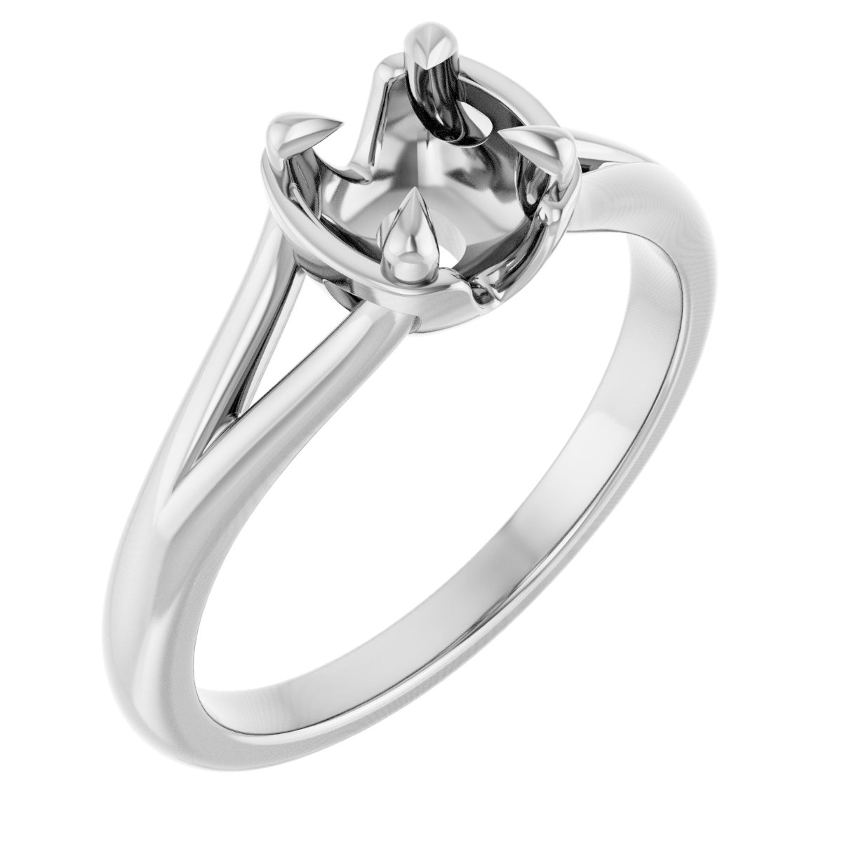 Claw-Prong Engagement Ring
