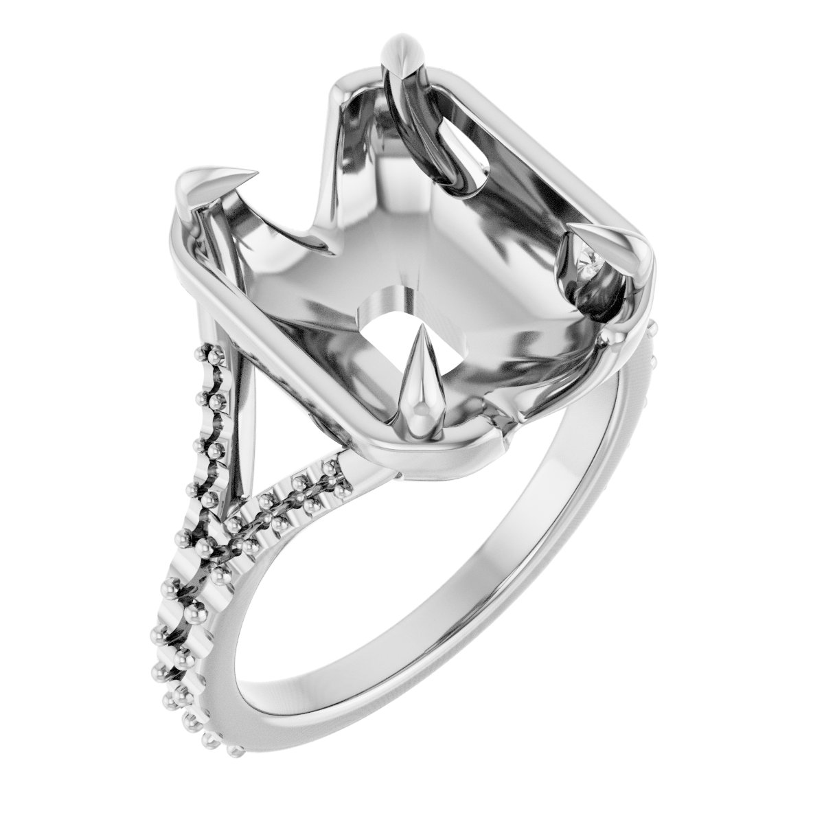Claw-Prong Engagement Ring
