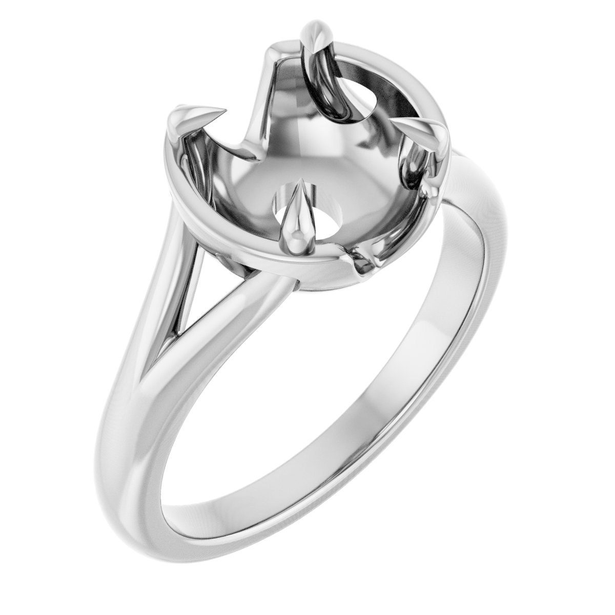 Claw-Prong Engagement Ring