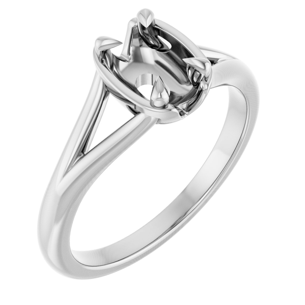 Claw-Prong Engagement Ring