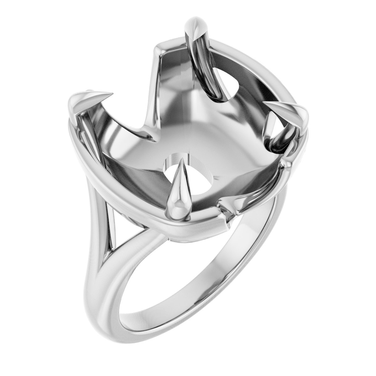 Claw-Prong Engagement Ring