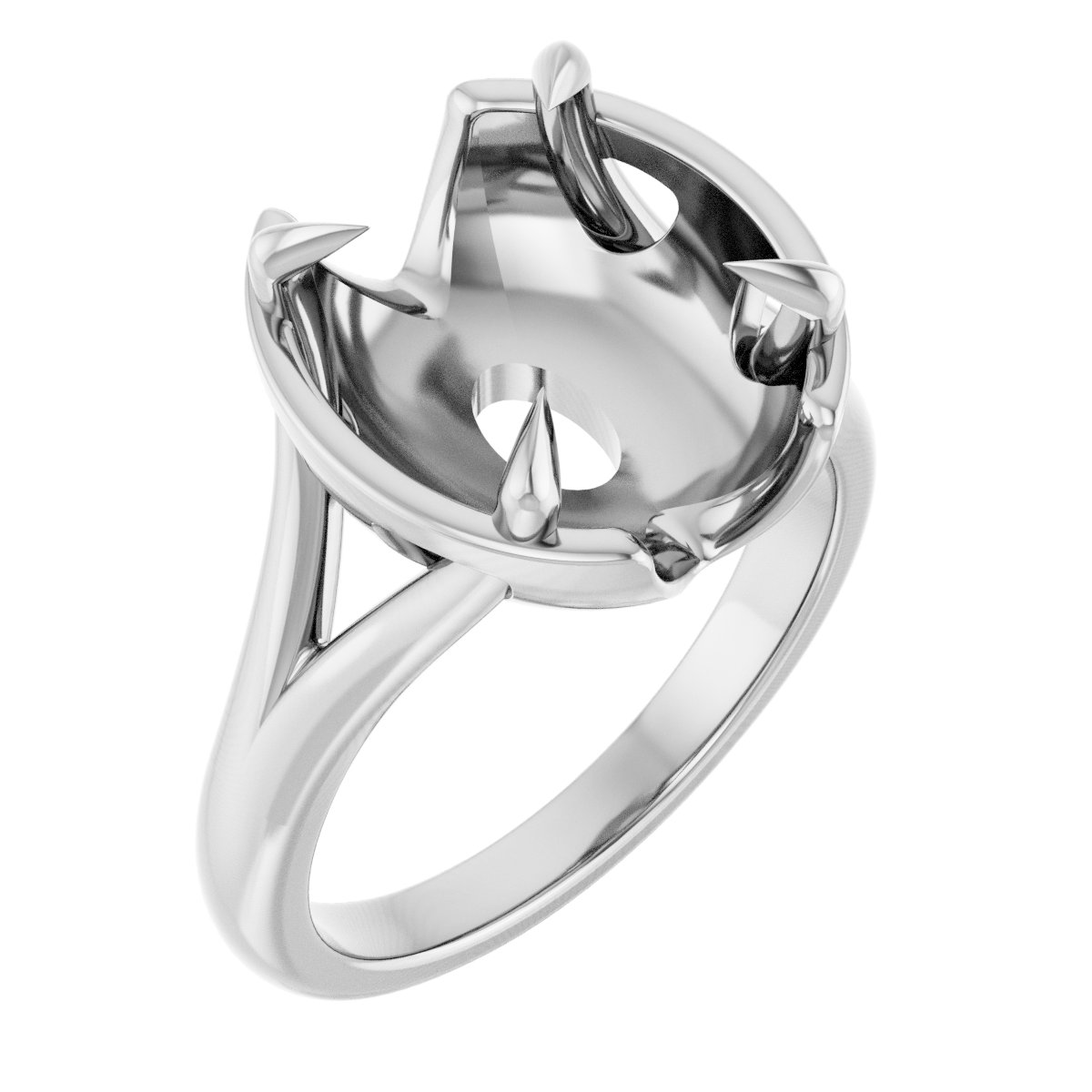Claw-Prong Engagement Ring