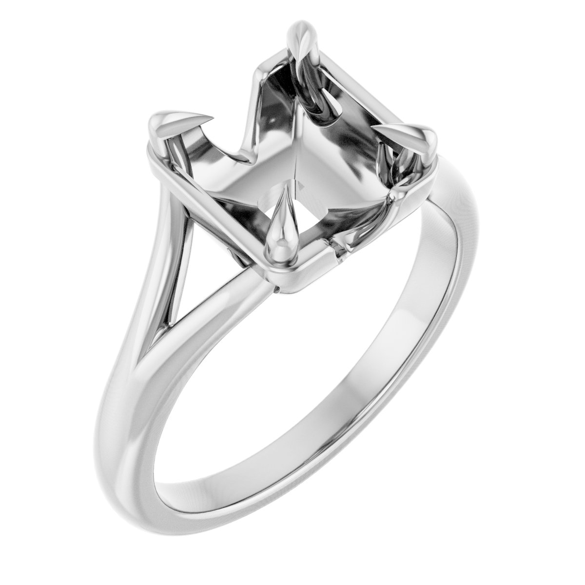 Claw-Prong Engagement Ring