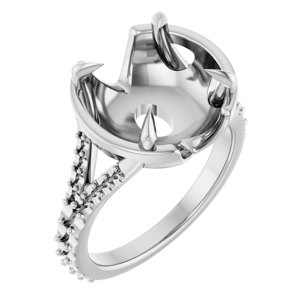 Claw-Prong Engagement Ring