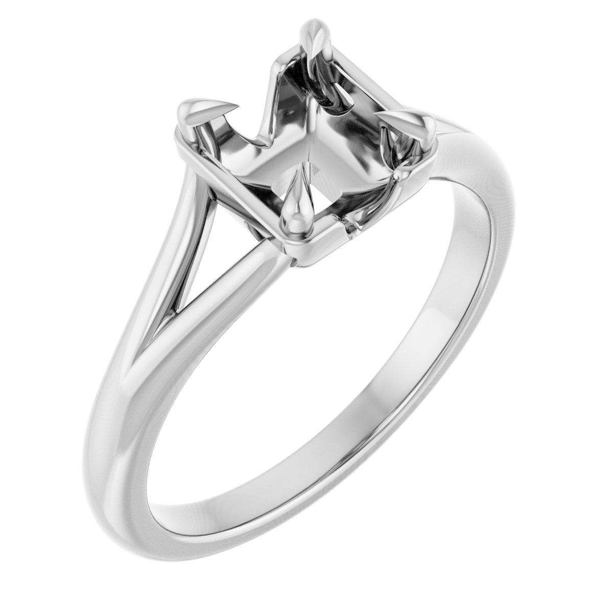 Claw-Prong Engagement Ring