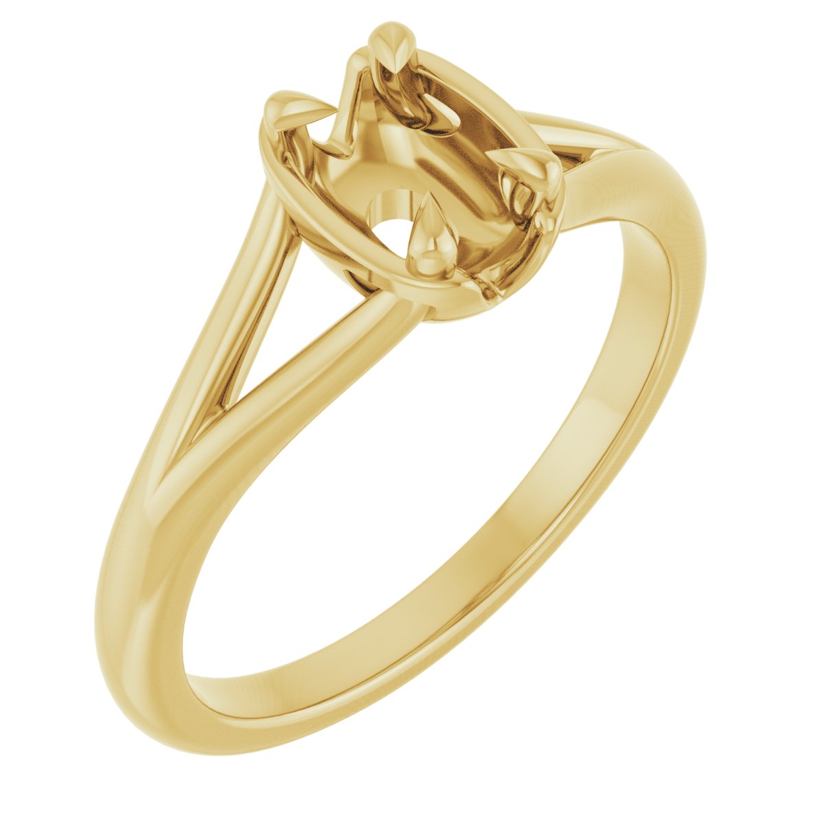 Claw-Prong Engagement Ring