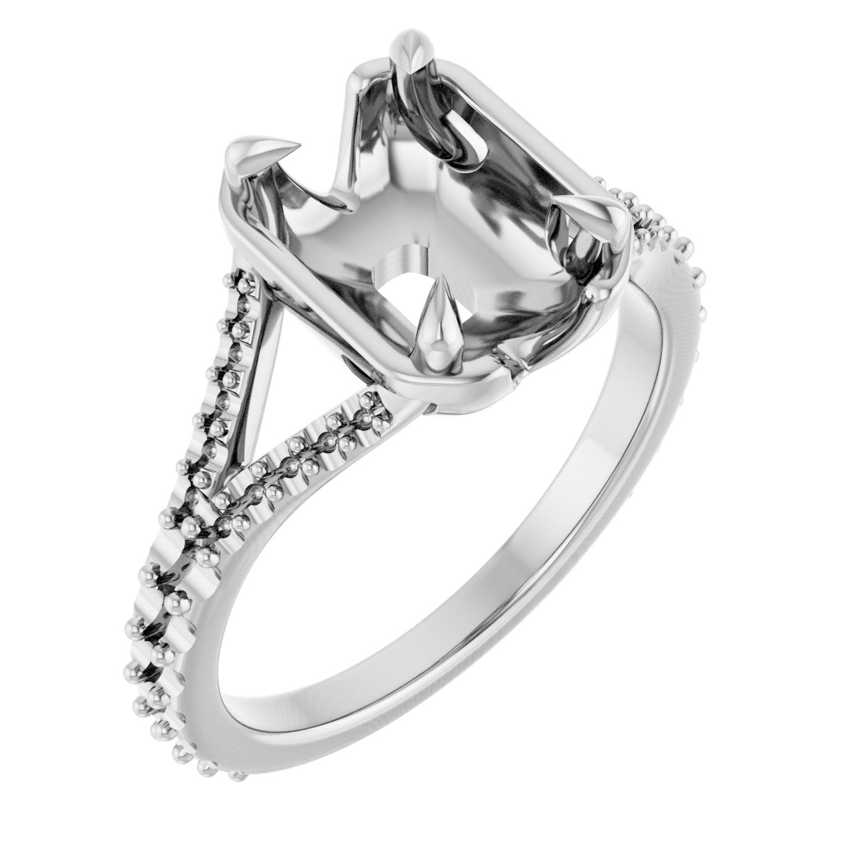 Claw-Prong Engagement Ring