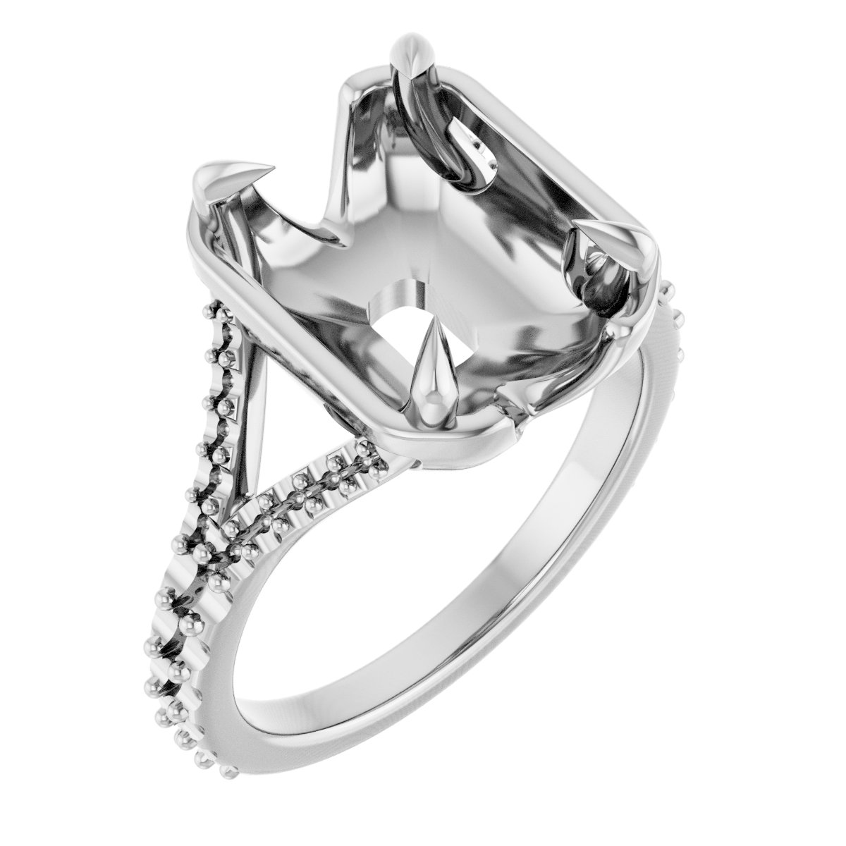 Claw-Prong Engagement Ring