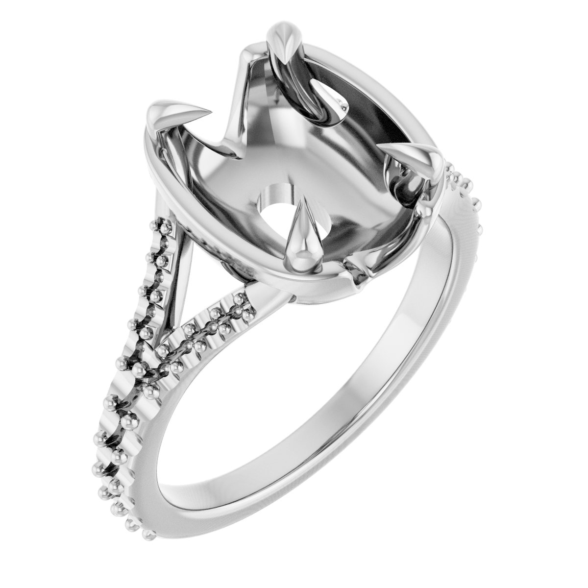 Claw-Prong Engagement Ring