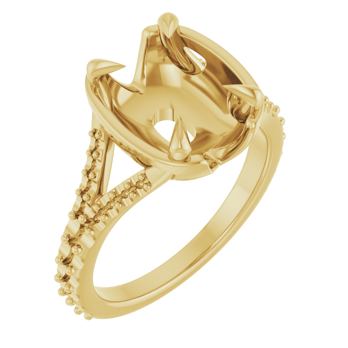 Claw-Prong Engagement Ring