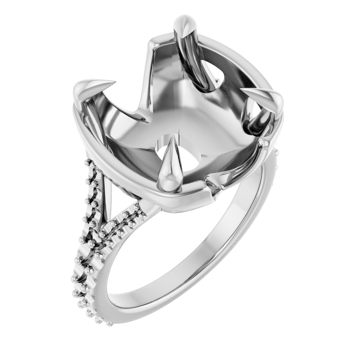 Claw-Prong Engagement Ring