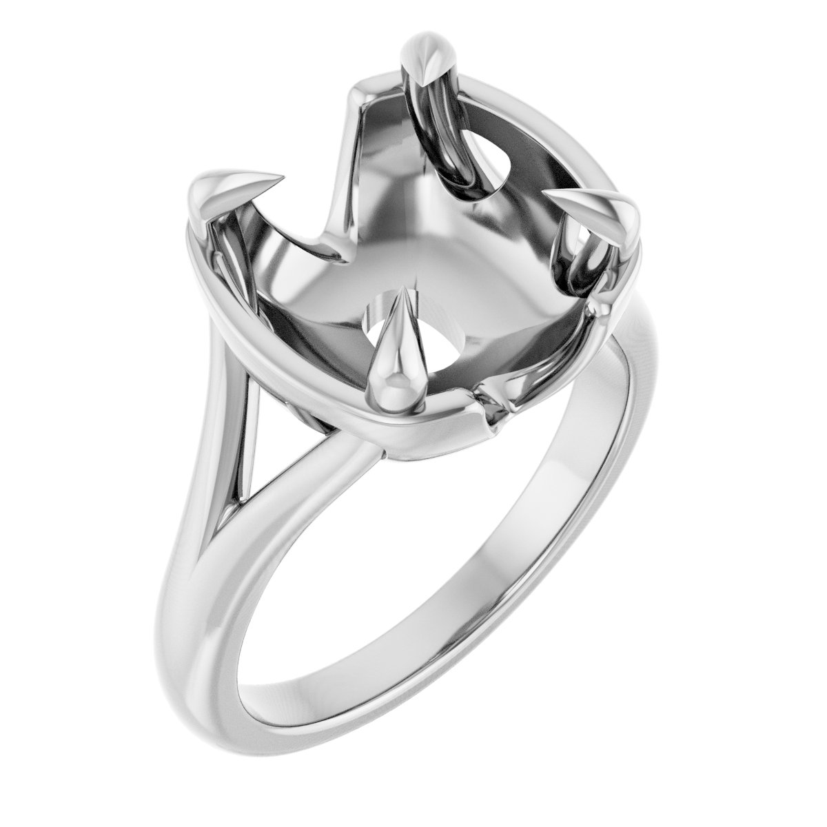 Claw-Prong Engagement Ring