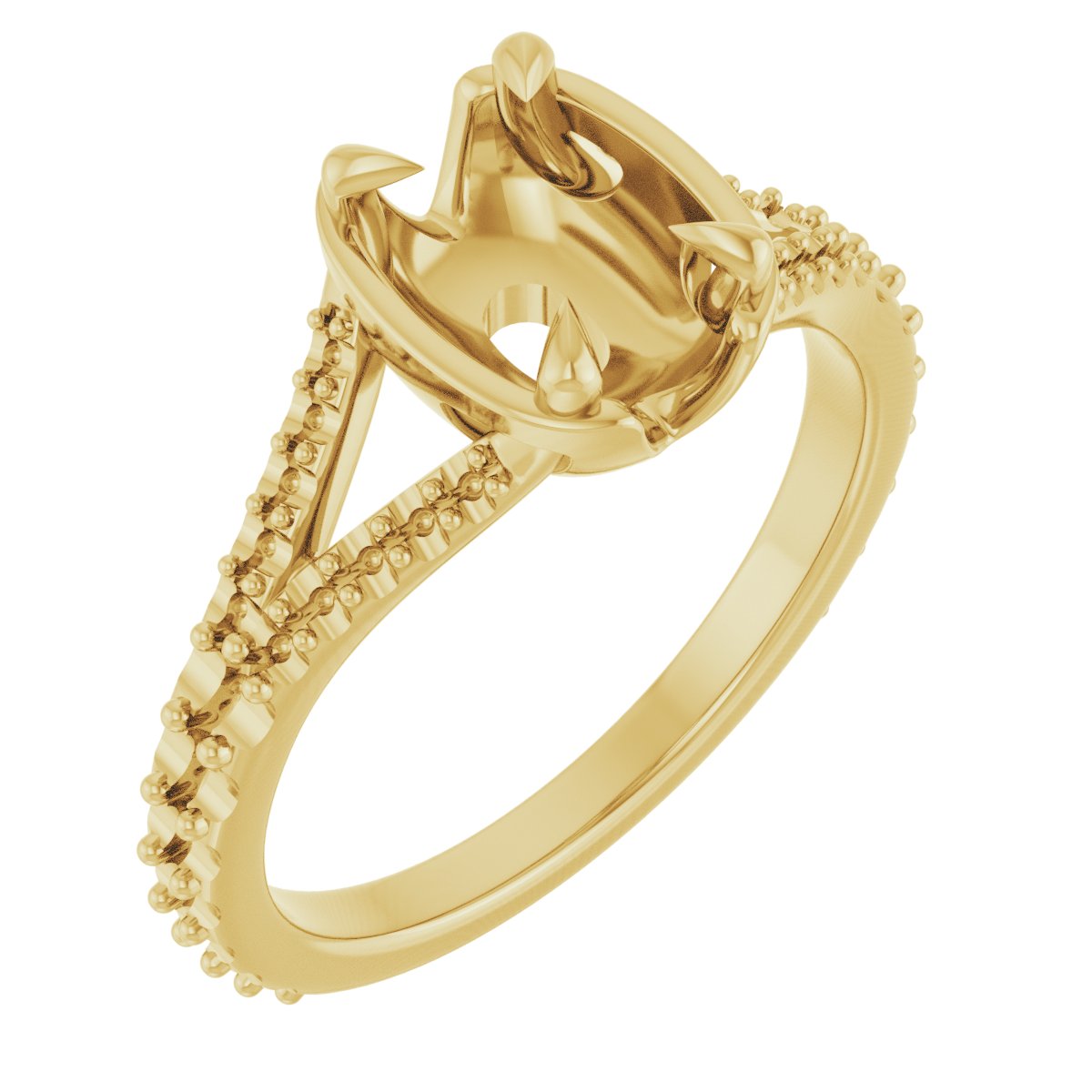 Claw-Prong Engagement Ring
