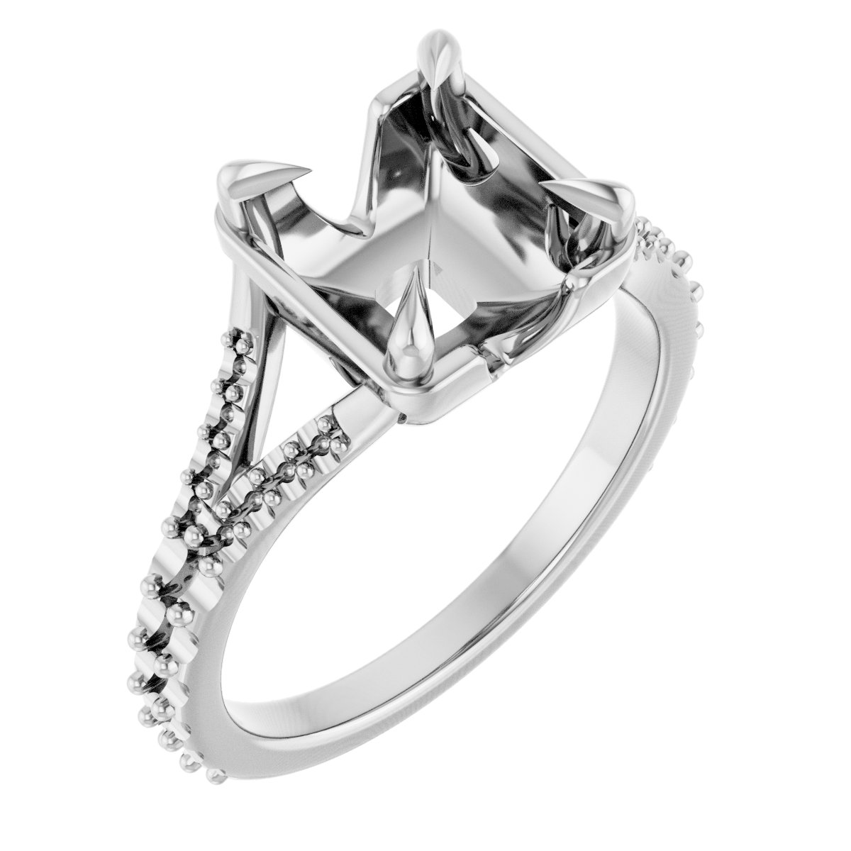 Claw-Prong Engagement Ring