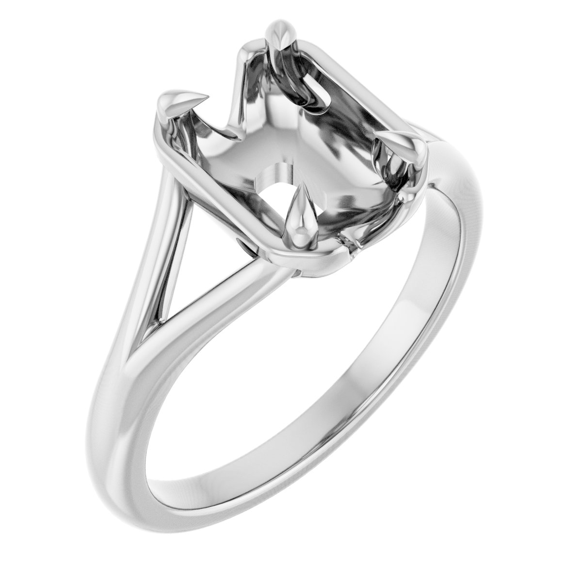 Claw-Prong Engagement Ring