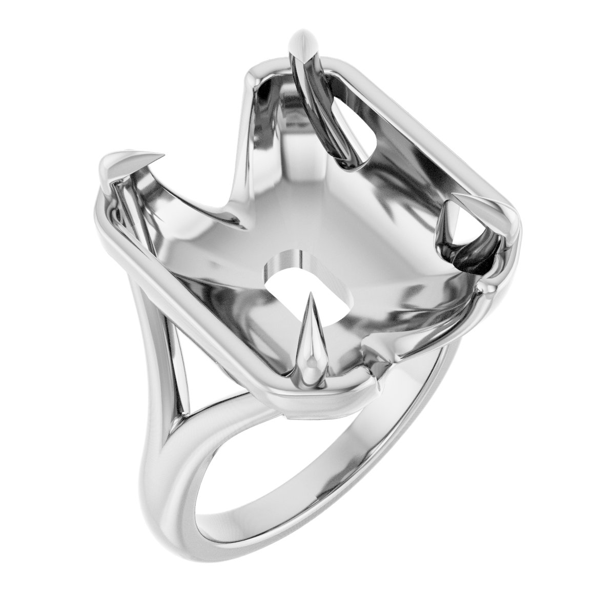 Claw-Prong Engagement Ring
