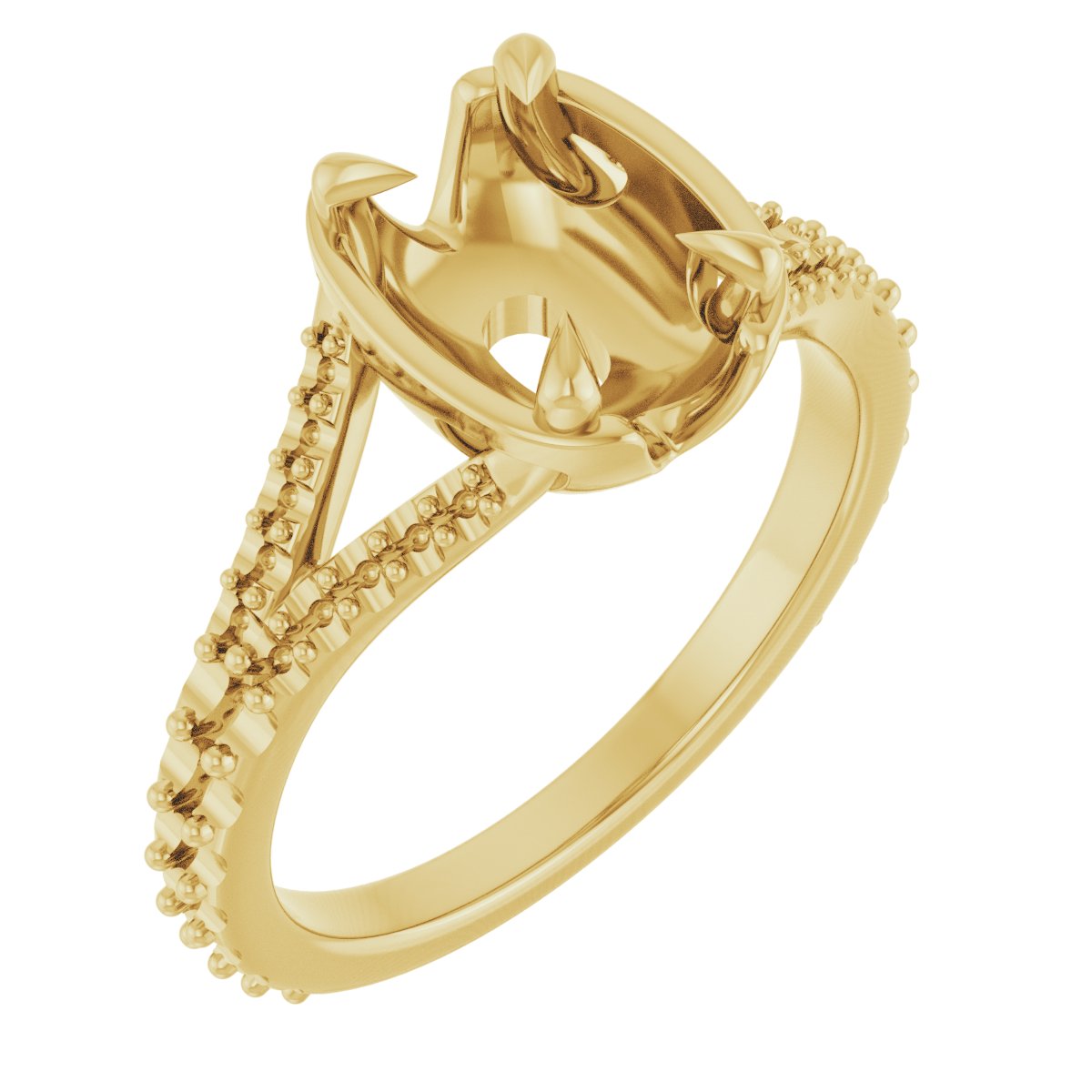 Claw-Prong Engagement Ring