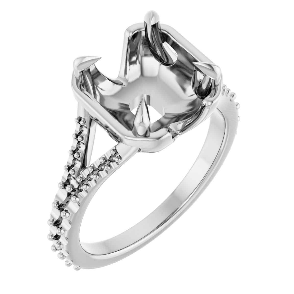 Claw-Prong Engagement Ring