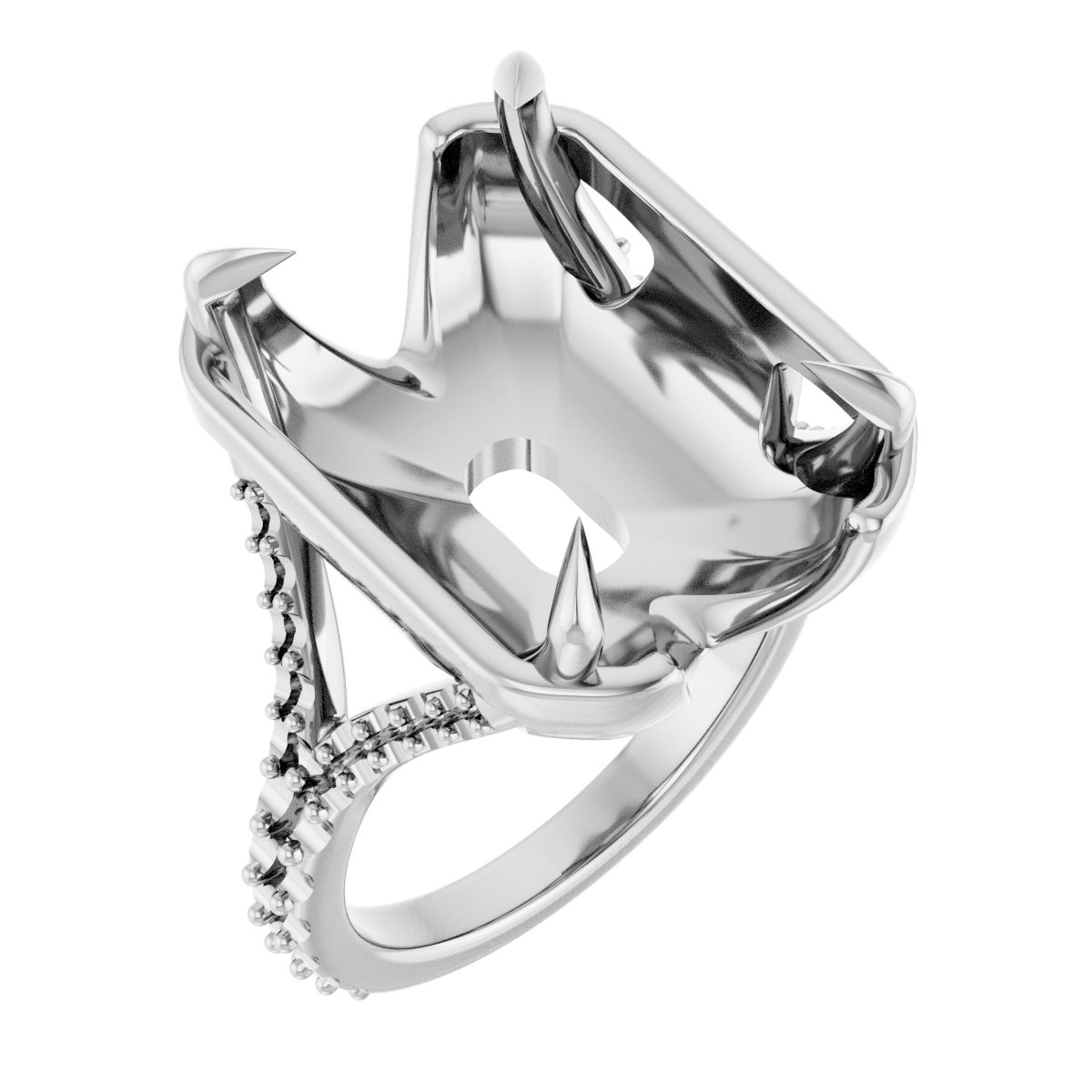 Claw-Prong Engagement Ring