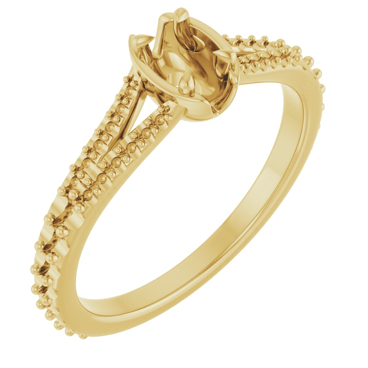 Claw-Prong Engagement Ring