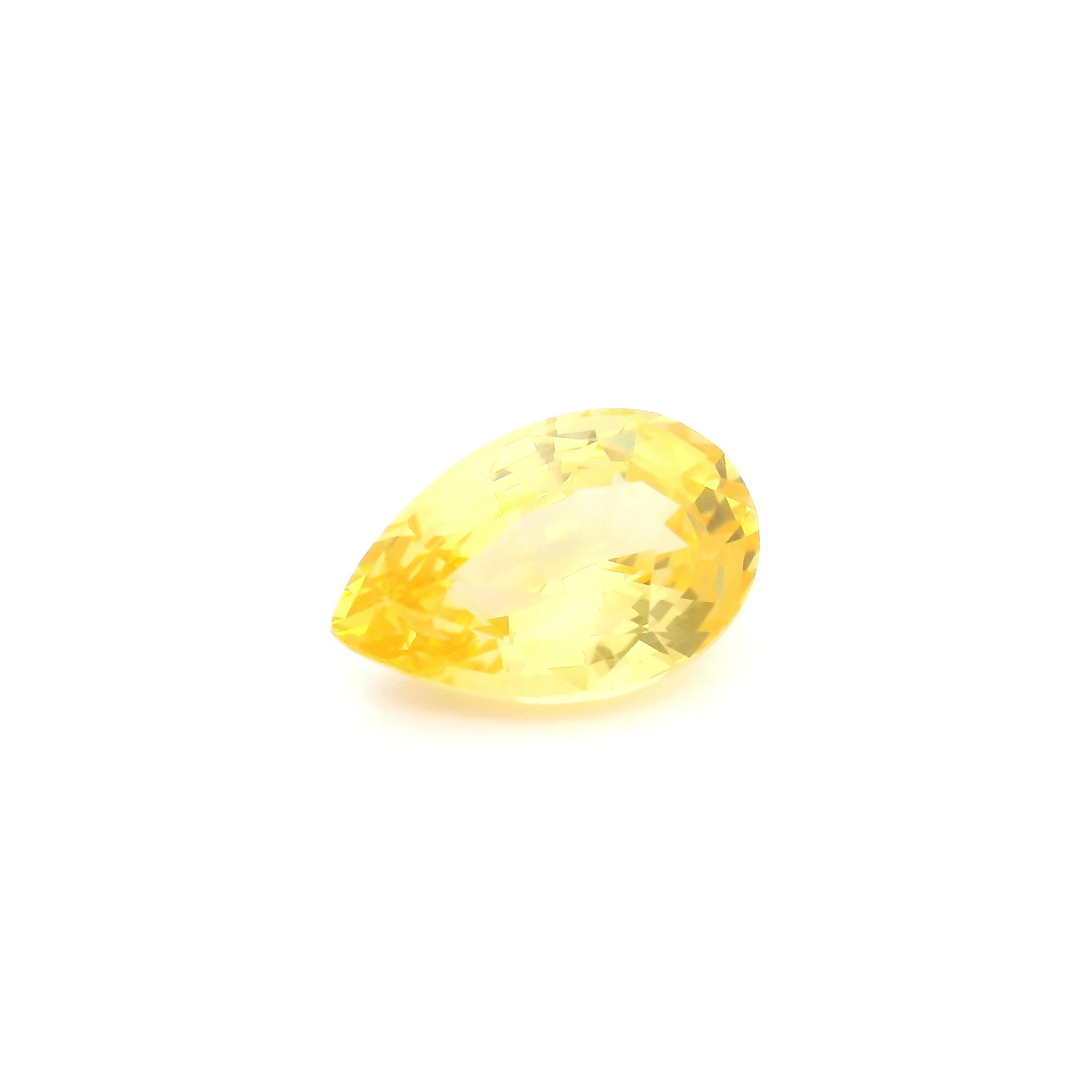 PEAR 2.61ct Natural Sapphire
