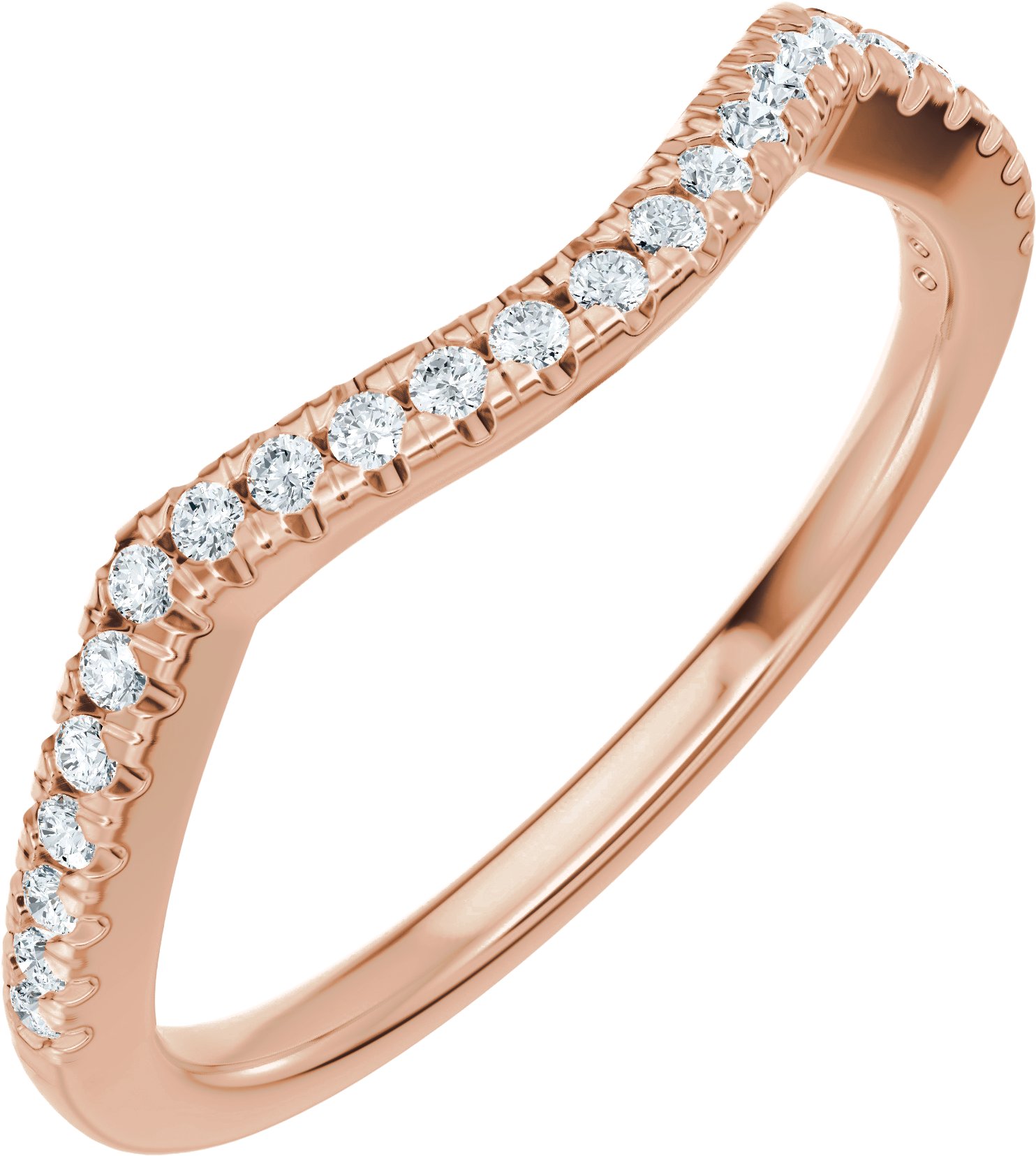 Accented Criss-Cross Engagement Ring or Band