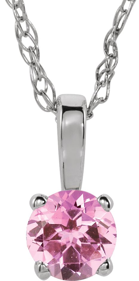 Youth Birthstone Necklace or Pendant