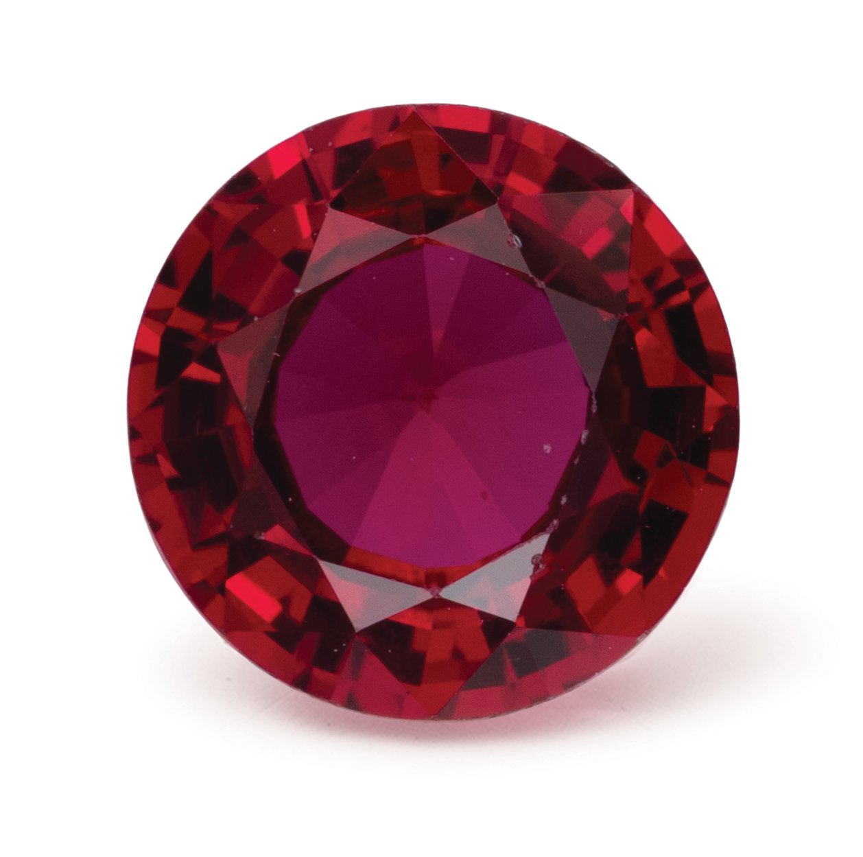 ROUND 1.01ct Natural Ruby