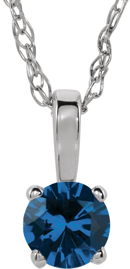 Youth Birthstone Necklace or Pendant
