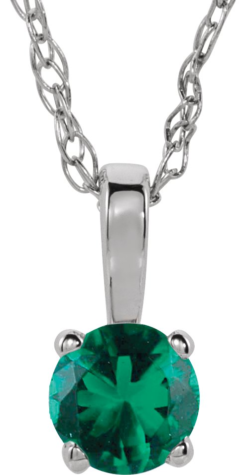 Youth Birthstone Necklace or Pendant