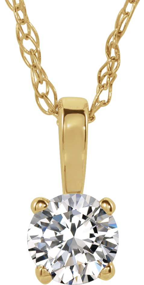 Youth Birthstone Necklace or Pendant