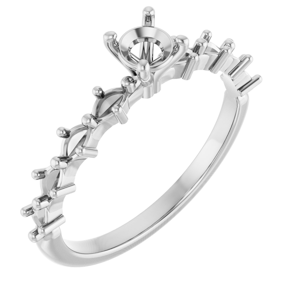 14k White Gold