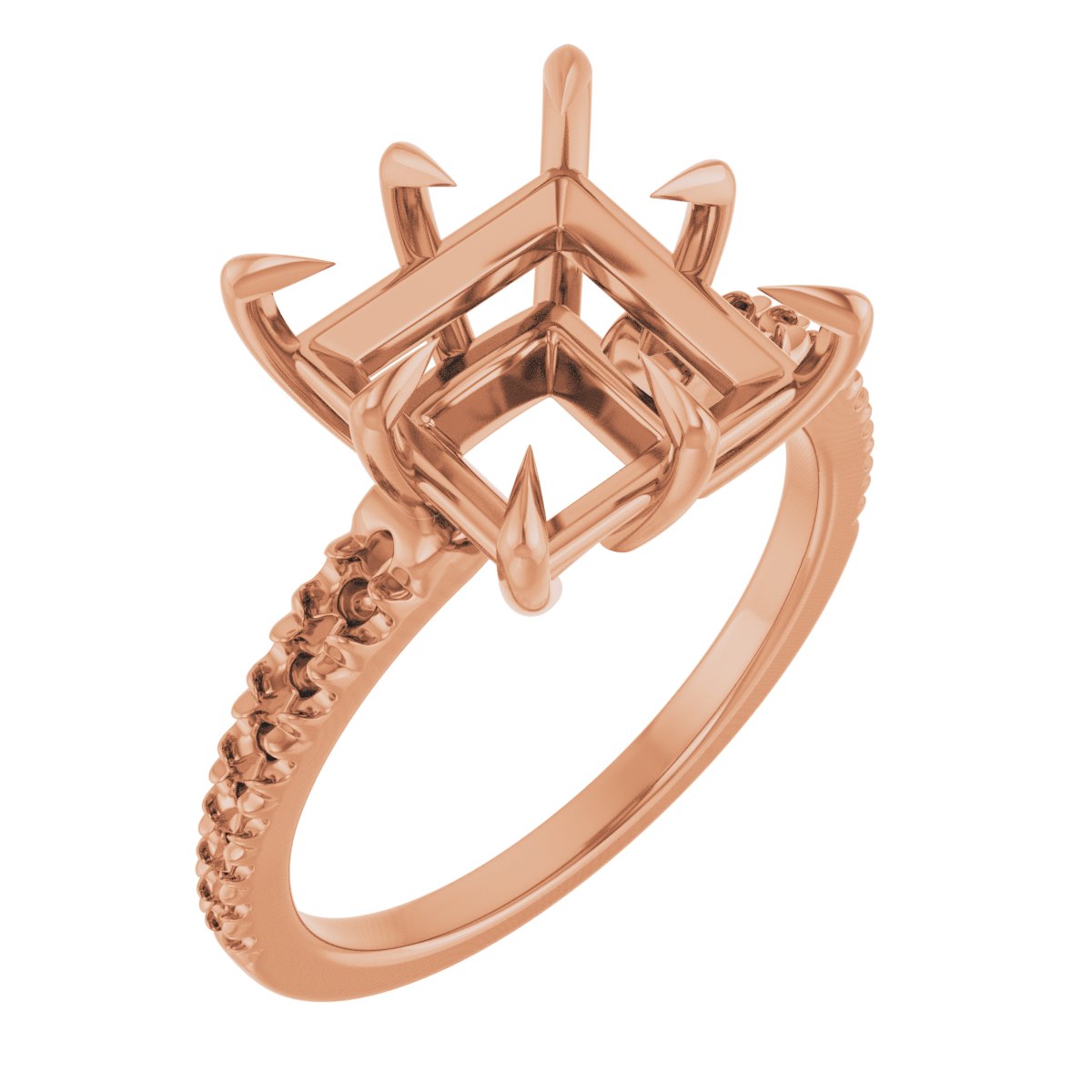 Claw-Prong Accented Ring