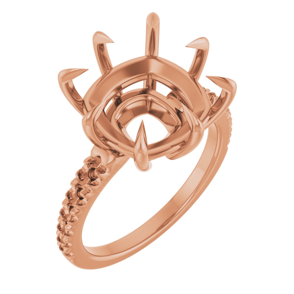 Claw-Prong Accented Ring